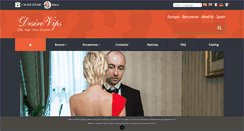 Desktop Screenshot of desire-vips.com